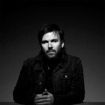 Close-up of the artist Toby Driver