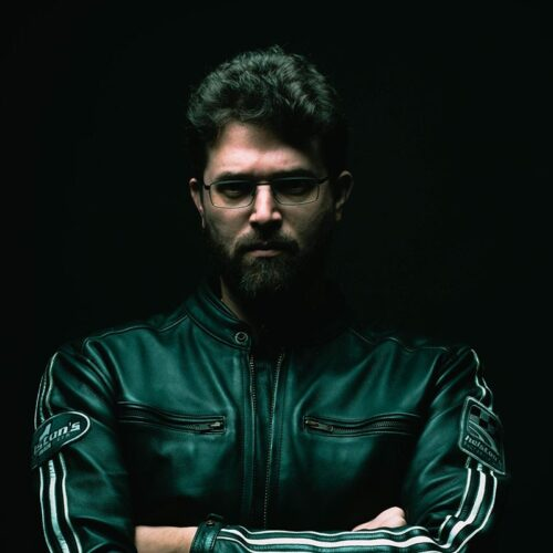 Headshot of the composer Dan Terminus